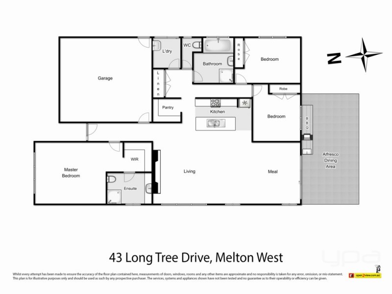 43 Long Tree Drive, Melton West VIC 3337 Floorplan