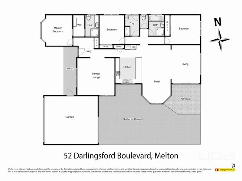52 Darlingsford Boulevard, Melton VIC 3337 Floorplan