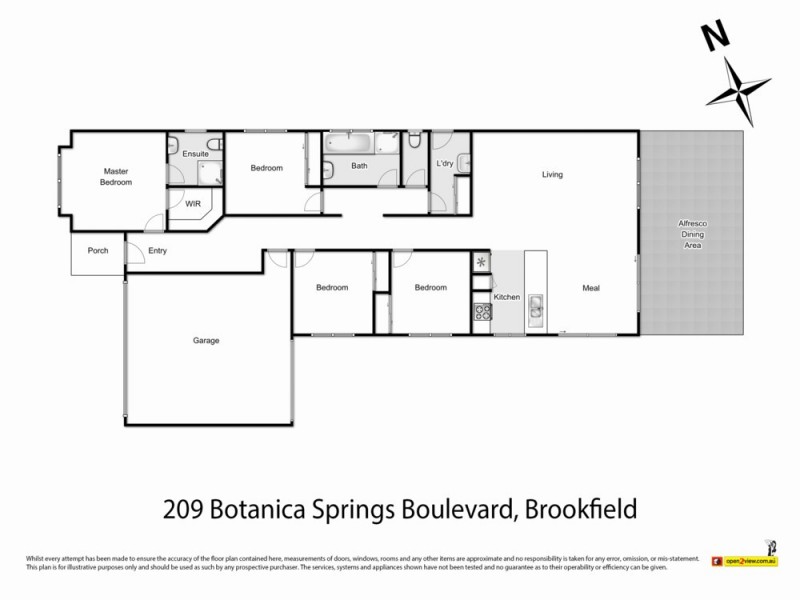 209 Botanica Springs Boulevard, Brookfield VIC 3338 Floorplan
