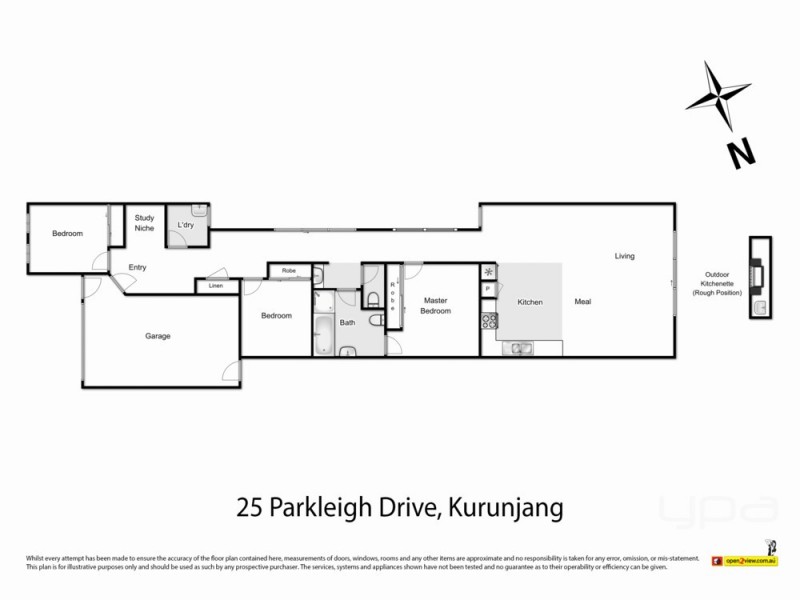 25 Parkleigh Drive, Kurunjang VIC 3337 Floorplan