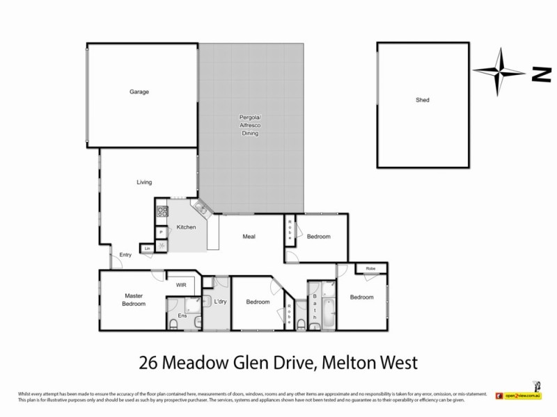 26 Meadow Glen Drive, Melton West VIC 3337 Floorplan