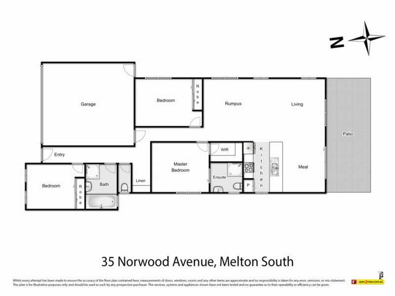 35 Norwood Avenue, Melton South VIC 3338 Floorplan