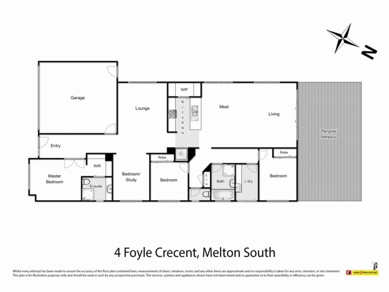 4 Foyle Crescent, Melton South VIC 3338 Floorplan
