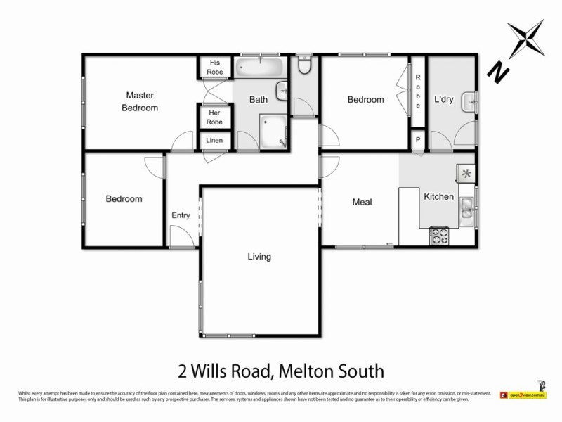 2 Wills Road, Melton South VIC 3338 Floorplan