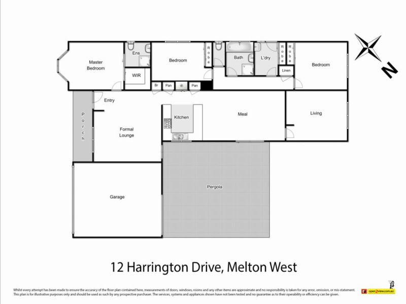 12 Harrington Drive, Melton West VIC 3337 Floorplan
