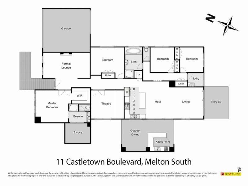 11 Castletown Boulevard, Melton South VIC 3338 Floorplan