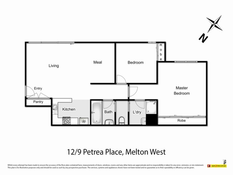 12/9 Petrea Place, Harkness VIC 3337 Floorplan