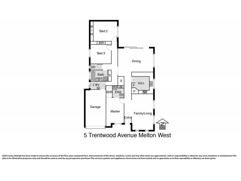 5 Trentwood Avenue, Melton West VIC 3337 Floorplan