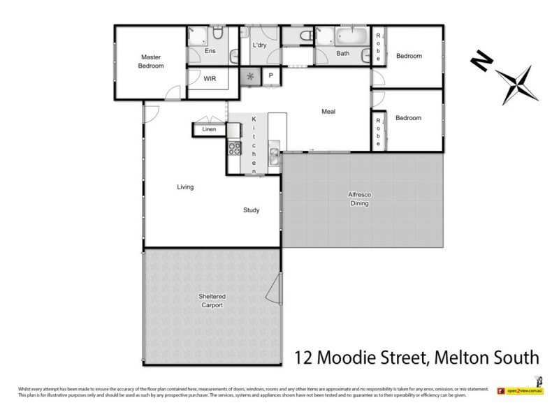 12 Moodie Street, Melton South VIC 3338 Floorplan