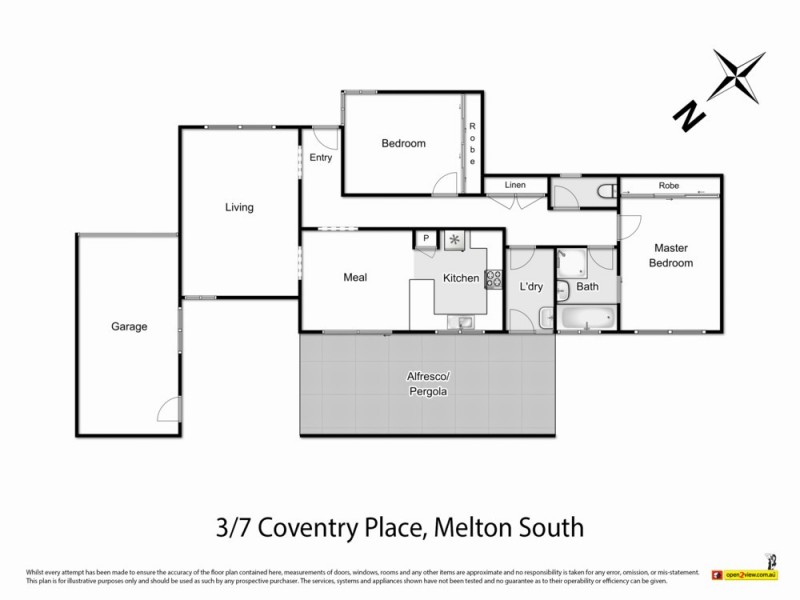 3/7 Coventry Place, Melton South VIC 3338 Floorplan