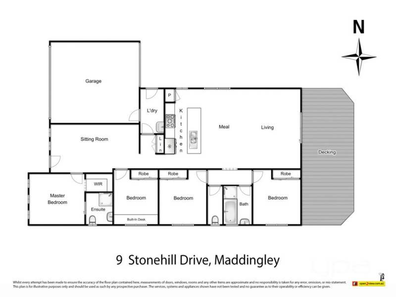 9 Stonehill Drive, Maddingley VIC 3340 Floorplan