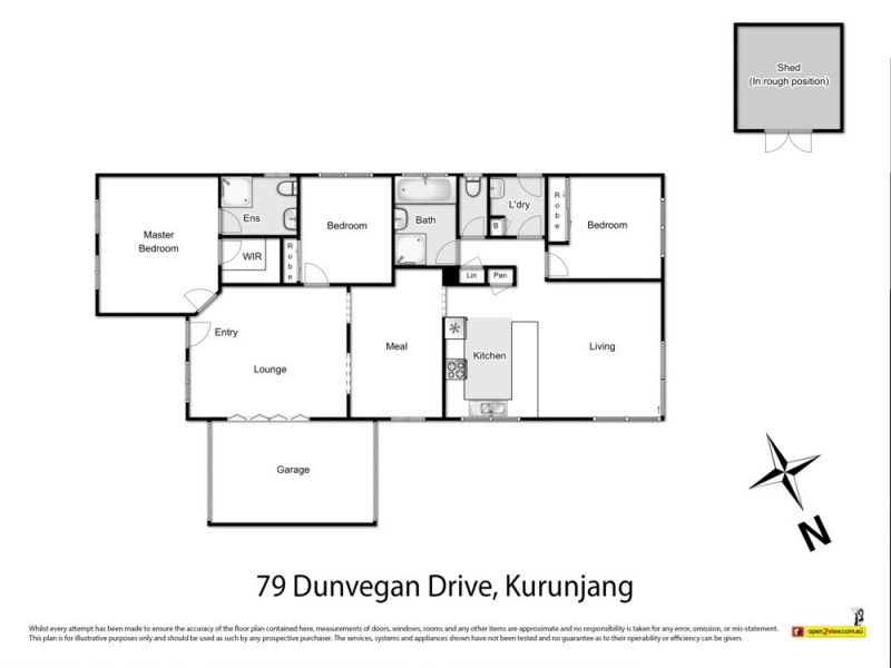 79 Dunvegan Drive, Kurunjang VIC 3337 Floorplan