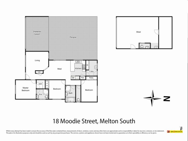 18 Moodie Street, Melton South VIC 3338 Floorplan