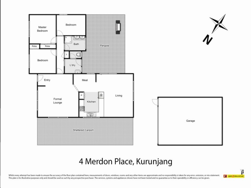 4 Merdon Place, Kurunjang VIC 3337 Floorplan