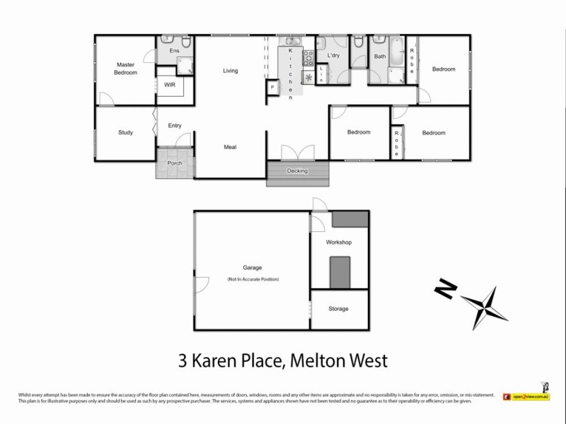 3 Karen Place, Melton West VIC 3337 Floorplan