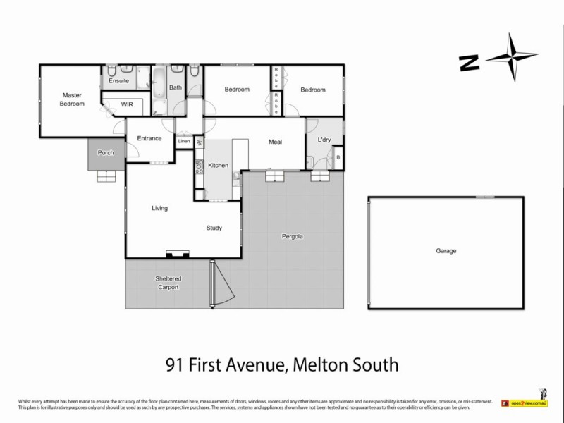 91 First Avenue, Melton South VIC 3338 Floorplan
