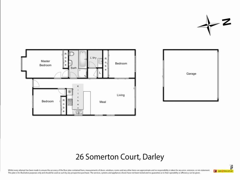 26 Somerton Court, Darley VIC 3340 Floorplan