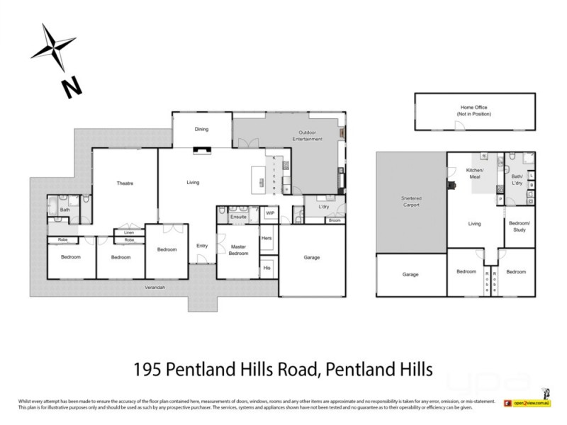 195 Pentland Hills Road, Pentland Hills VIC 3341 Floorplan