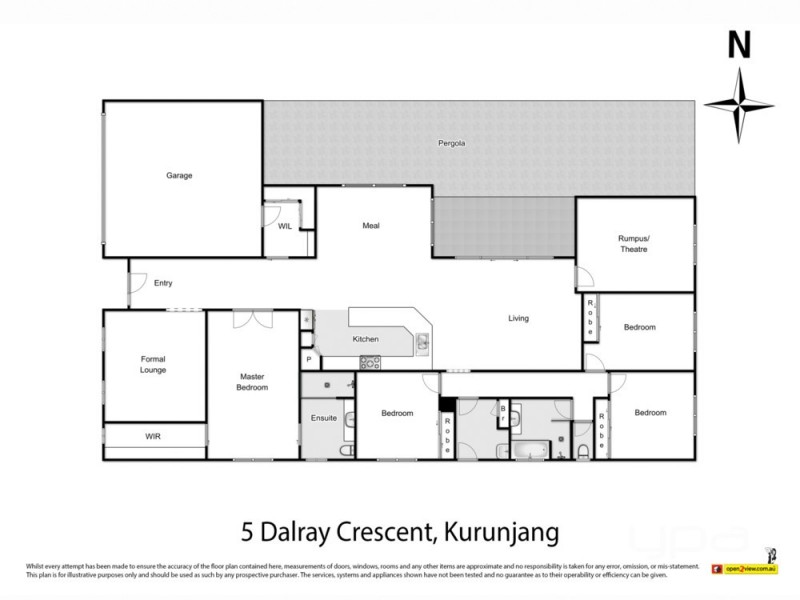 5 Dalray Crescent, Kurunjang VIC 3337 Floorplan