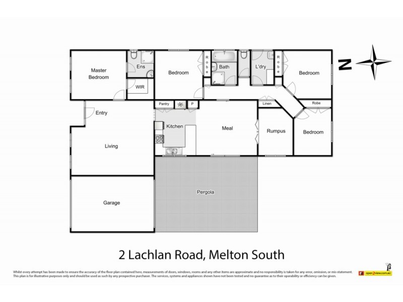 2 Lachlan Road, Melton South VIC 3338 Floorplan