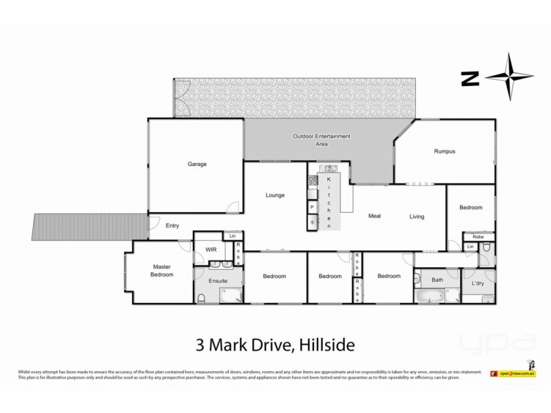 3 Mark Drive, Hillside VIC 3037 Floorplan