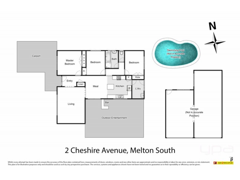 2 Cheshire Avenue, Melton South VIC 3338 Floorplan