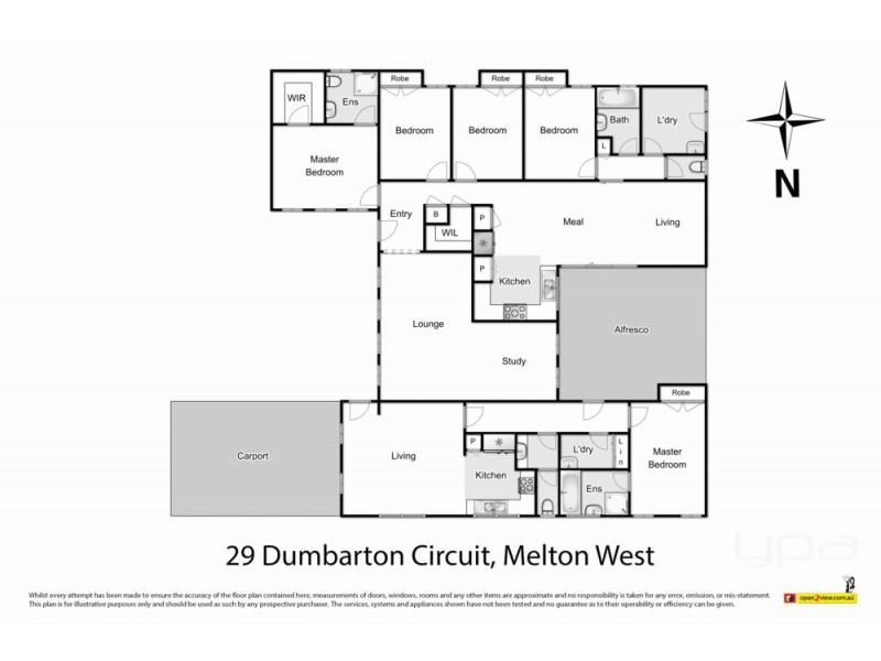 29 Dumbarton Circuit, Melton West VIC 3337 Floorplan