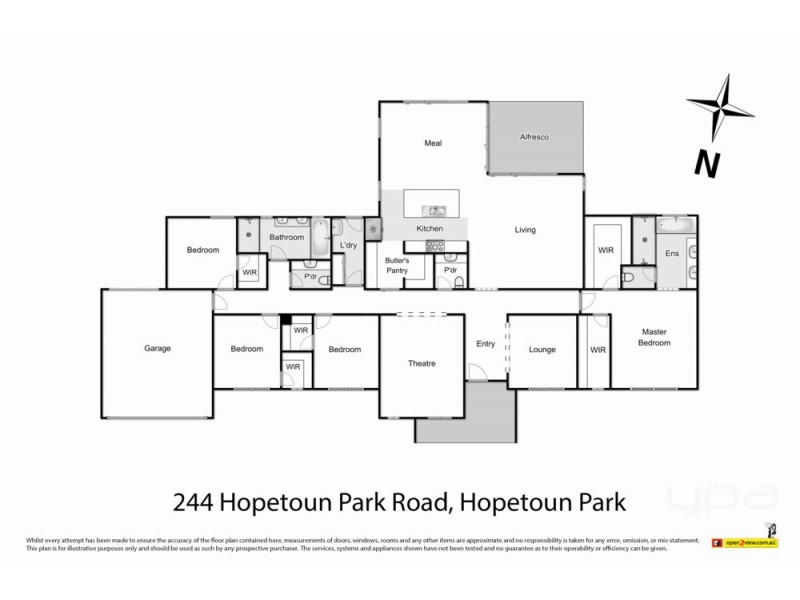 244 Hopetoun Park Road, Hopetoun Park VIC 3340 Floorplan