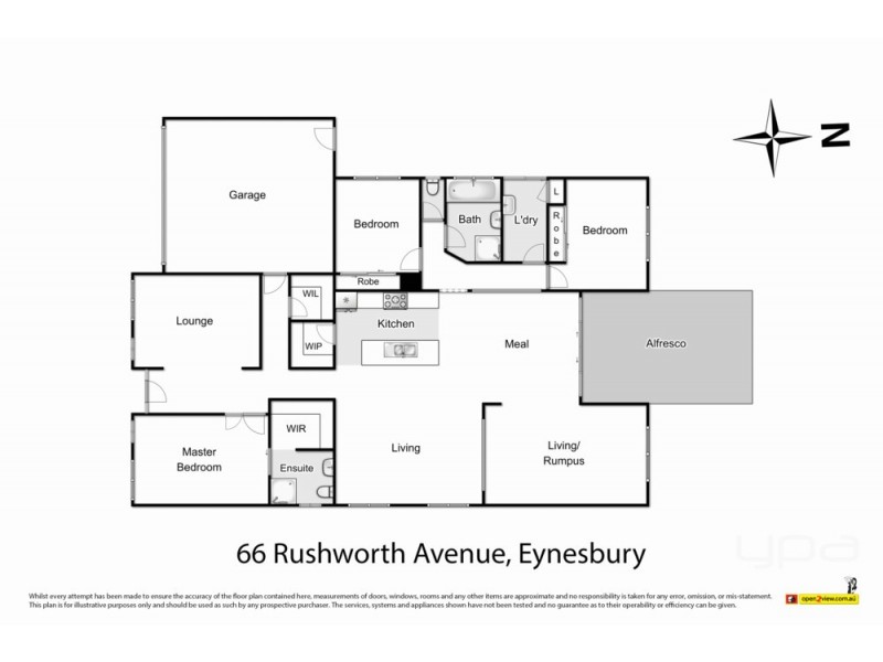 66 Rushworth Avenue, Eynesbury VIC 3338 Floorplan