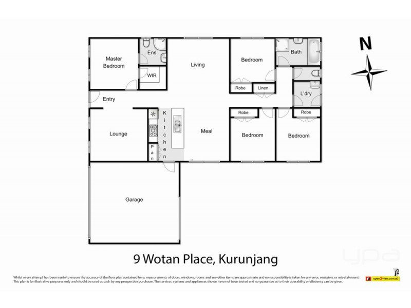9 Wotan Place, Kurunjang VIC 3337 Floorplan