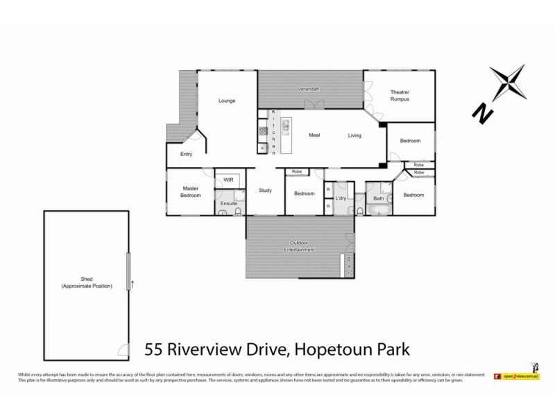 55  Riverview Drive, Hopetoun Park VIC 3340 Floorplan
