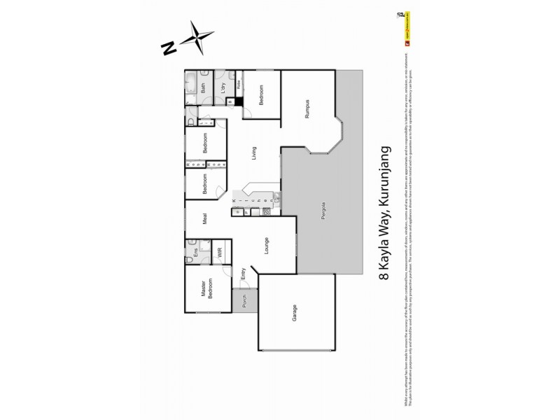 8 Kayla Way, Kurunjang VIC 3337 Floorplan