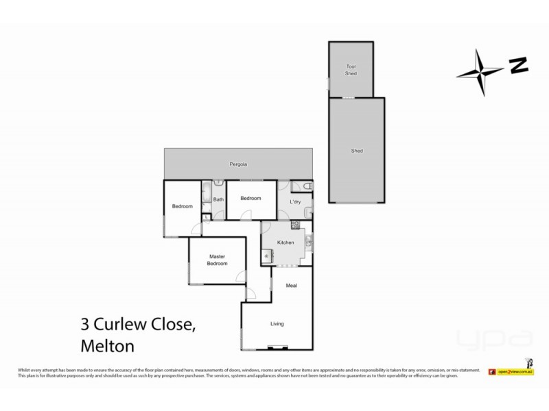 3 Curlew Close, Melton VIC 3337 Floorplan