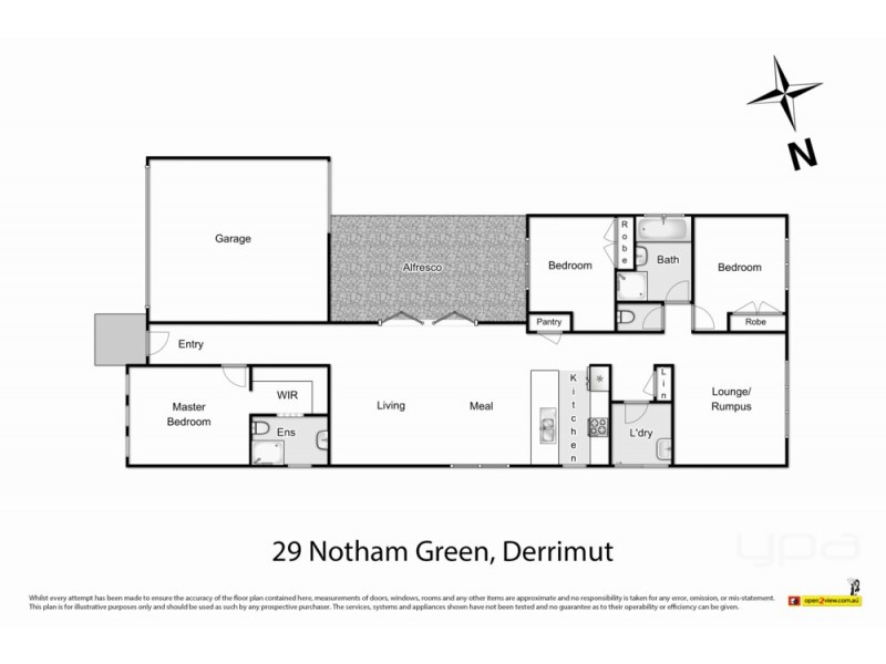 29 Northam Green, Derrimut VIC 3030 Floorplan
