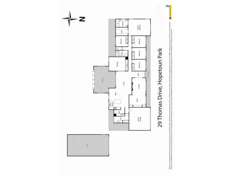 29 Thomas Drive, Hopetoun Park VIC 3340 Floorplan