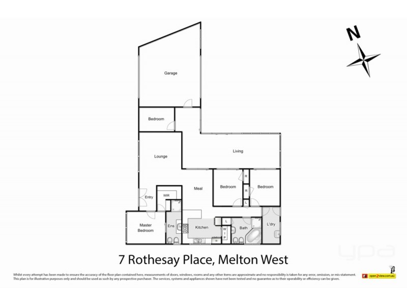 7 Rothesay Place, Melton West VIC 3337 Floorplan