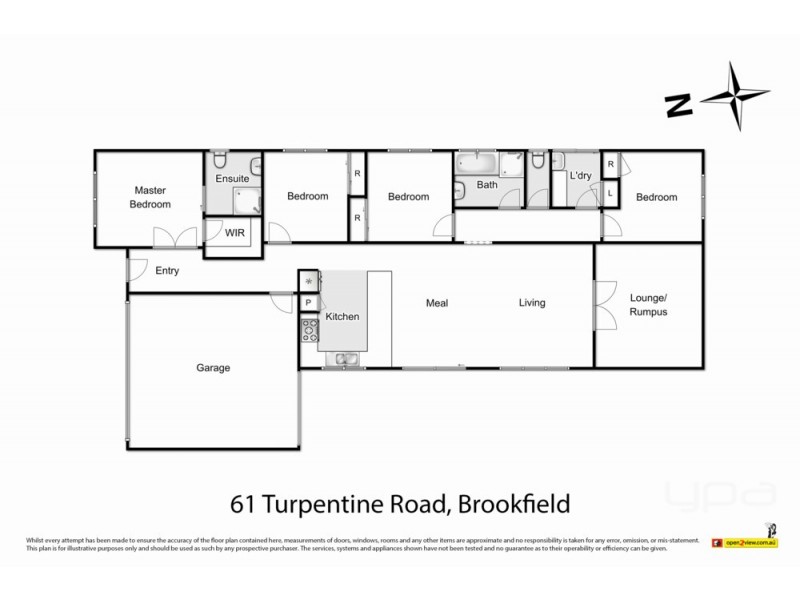 61 Turpentine Road, Brookfield VIC 3338 Floorplan