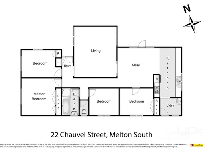 22 Chauvel Street, Melton South VIC 3338 Floorplan