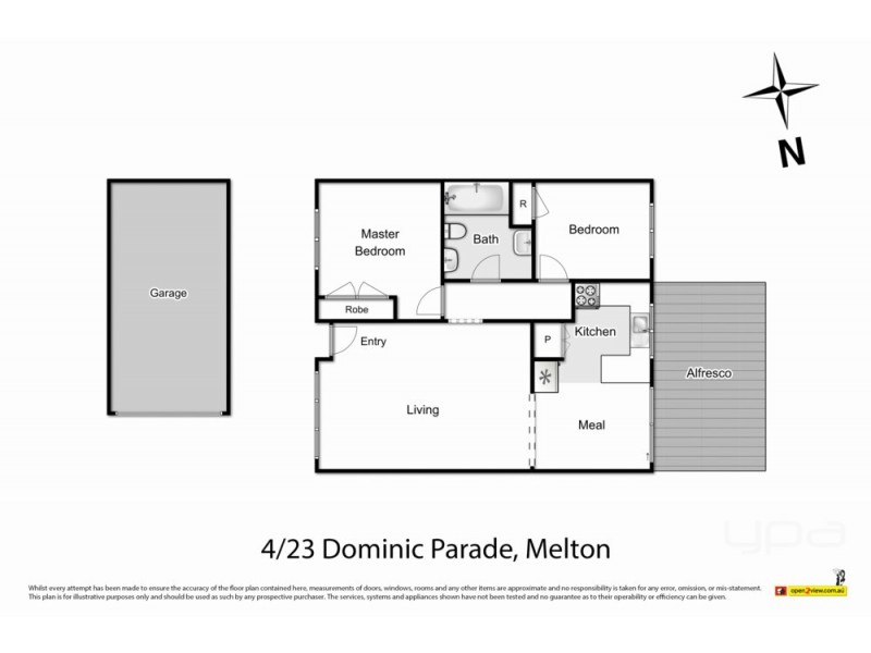 4/23 Dominic Parade, Melton VIC 3337 Floorplan