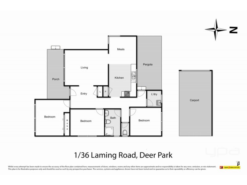 1/36 Laming Road, Deer Park VIC 3023 Floorplan