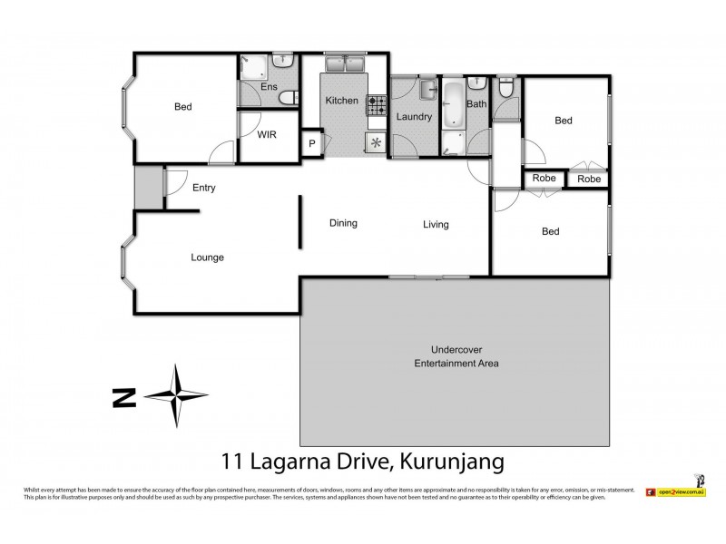 11 Lagarna Drive, Kurunjang VIC 3337 Floorplan