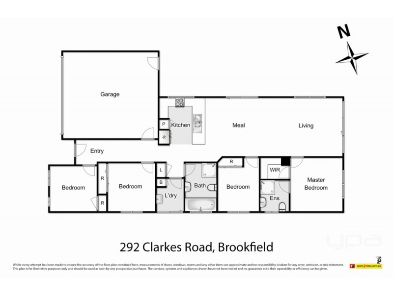 292 Clarkes Road, Brookfield VIC 3338 Floorplan