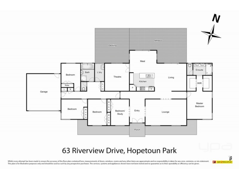 63 Riverview Drive, Hopetoun Park VIC 3340 Floorplan