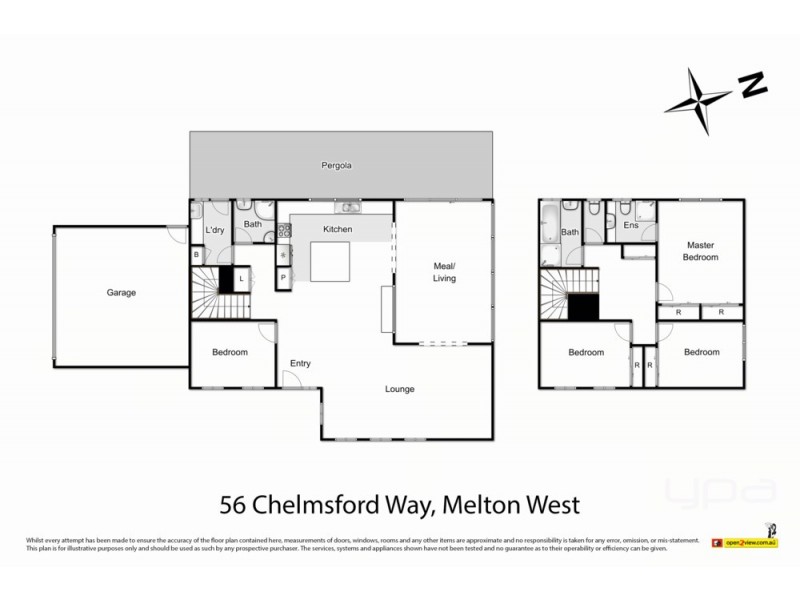 56 Chelmsford Way, Melton West VIC 3337 Floorplan