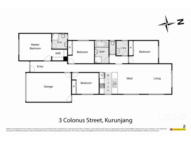 3 Colonus Street, Kurunjang VIC 3337 Floorplan