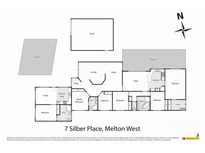 7 Silber Court, Melton West VIC 3337 Floorplan