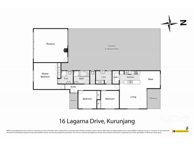 16 Lagarna Drive, Kurunjang VIC 3337 Floorplan