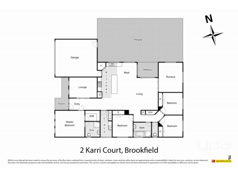 2 Karri Court, Brookfield VIC 3338 Floorplan