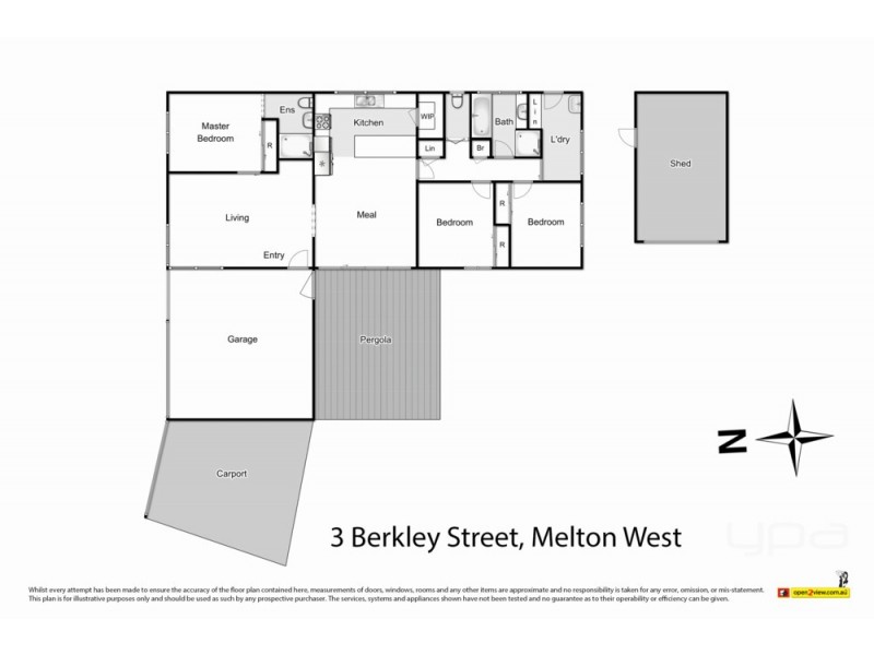 3 Berkley Place, Melton West VIC 3337 Floorplan