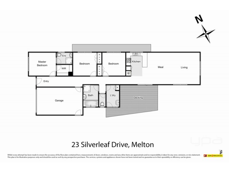 23 Silverleaf Drive, Melton VIC 3337 Floorplan